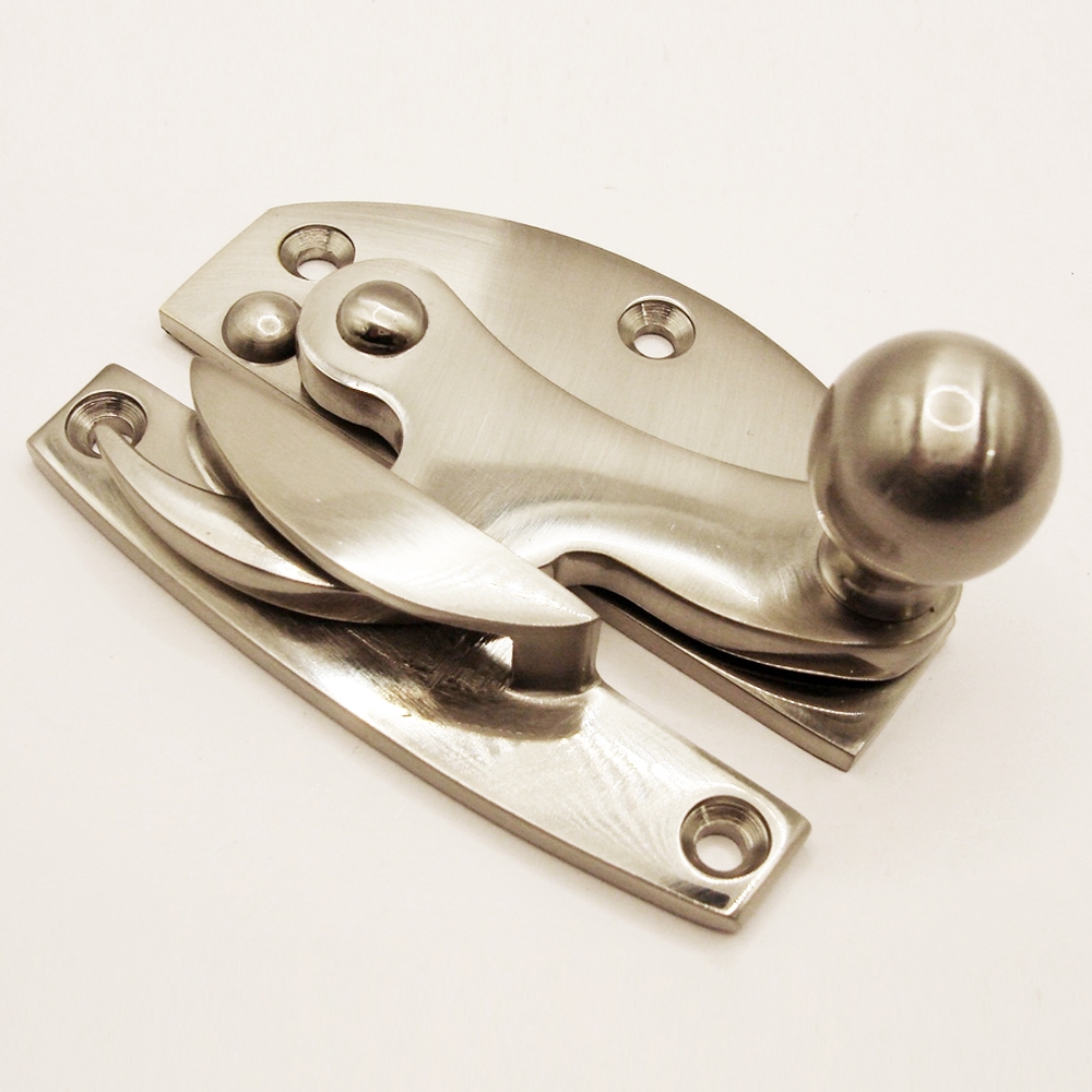 TWC008/SNP • Non-Locking • Satin Nickel • Forged Heavy Classic Claw Sash Fastener